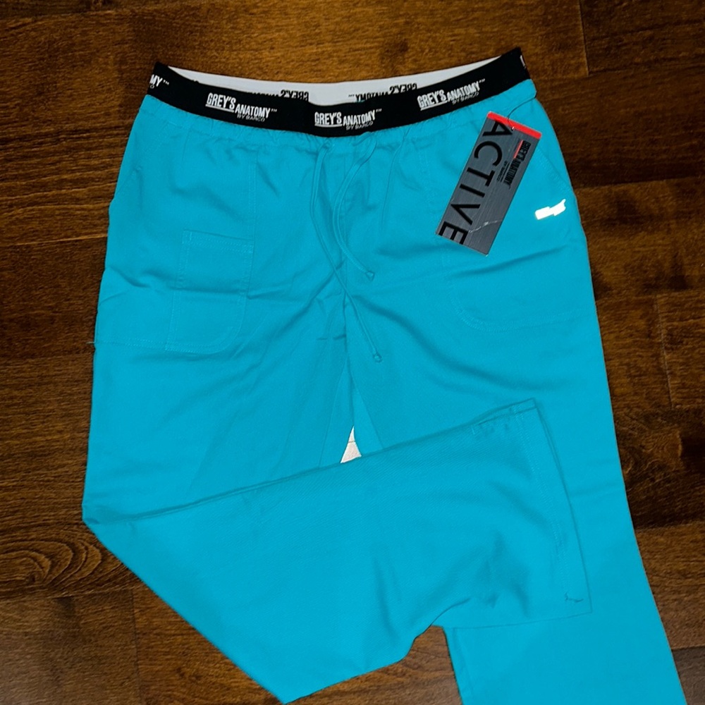Grey’s Anatomy active scrub pants Large NWT